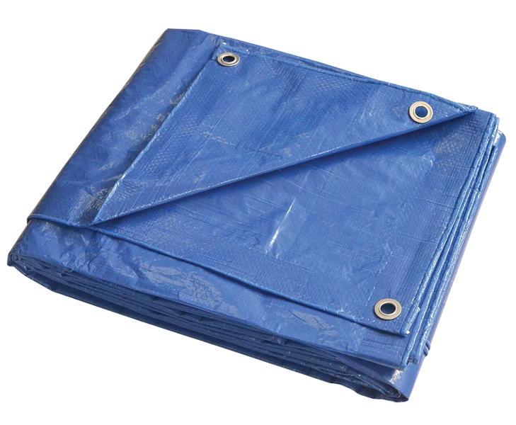 ProSource T4060BB90 Medium Duty Tarp 60x40 In 5 Mil Thick Polyethylene Blue