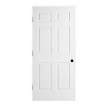 6PCOLPH2668RH 2/6 X 6/8 6-Panel Prehung Right Hand Door