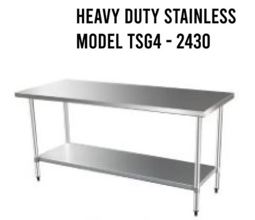 HDS TSG4-2430 Table 30 In L x 24 In D x 35 In H Flat Top