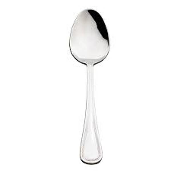 (1DZ) Browne Foodservice 502902 Dessert Contour Spoon 18/0 Stainless Steel 1 Dozen