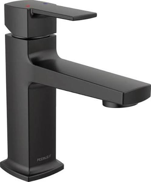 Delta Faucet P1571LF-BL Lavatory Single Top Handle Faucet Matte Black