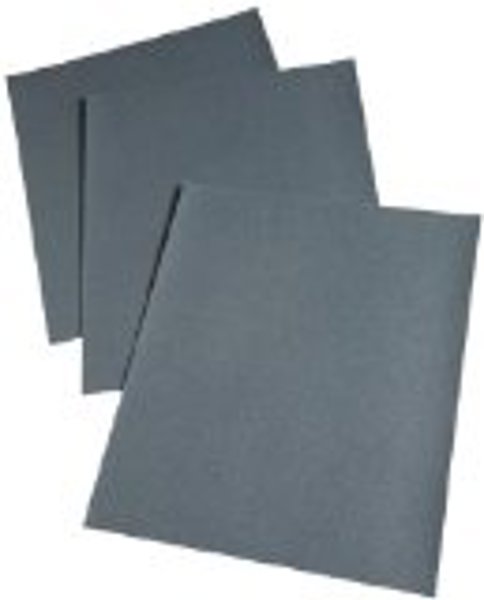 3M 7000118316 Fine Sandpaper 9x11 In 180G Silicone Carbide Abrasive Wet/Dry