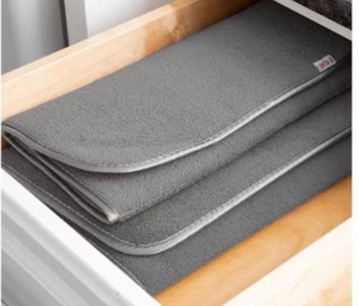 RITZ 60781 Drying Mat Pebble 2 Pcs with Mesh