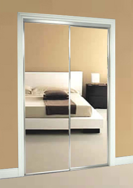 CW Ohio MRBP5068 Mirror Bypass Door 5/0 X 6/8 White