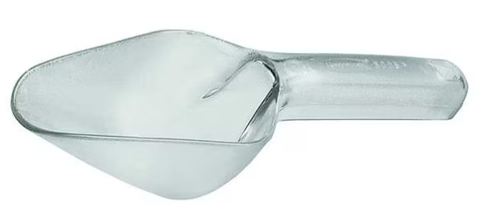 FG288200CLR 6 Oz Clear Bar Scoop