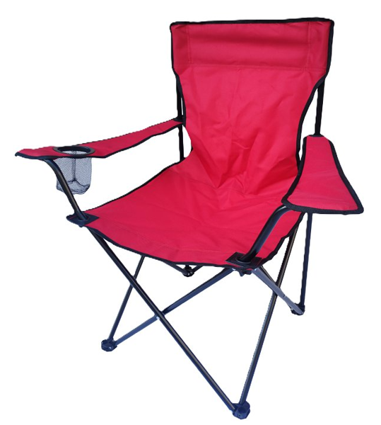 Seasonal Trends FS633 Oversized Folding Chair 250 Lb Capacity with Cup Holder