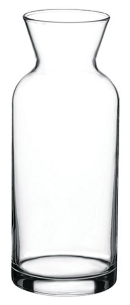 Pasabahce PG43804-6-9 Wine Carafe 12 Oz Tempered Glass with 6 Oz and 9 Oz Line