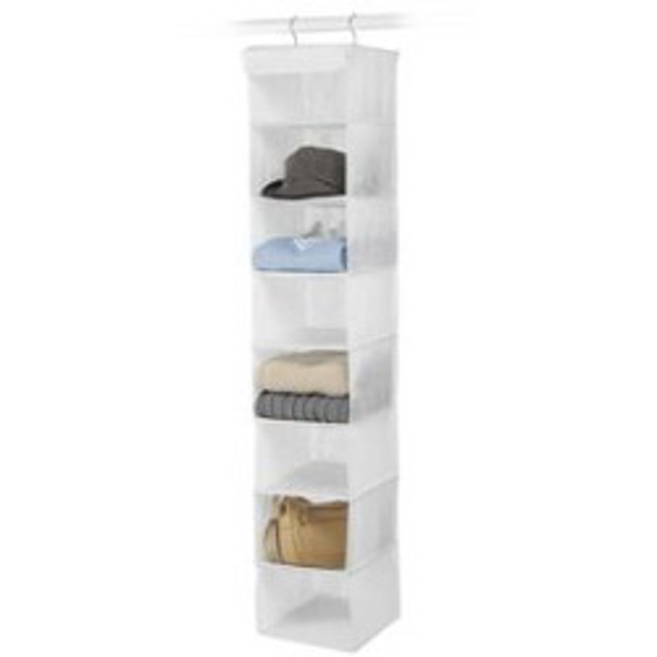 Whitmor Inc 6044-285 Hanging Shelf Accessory 8 Section White