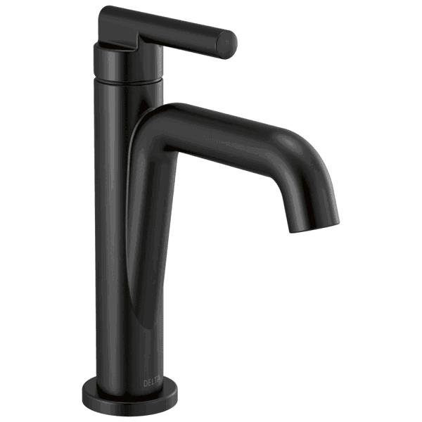 Delta Faucet 15849LF-BL Single Handle Lavatory Faucet Matte Black