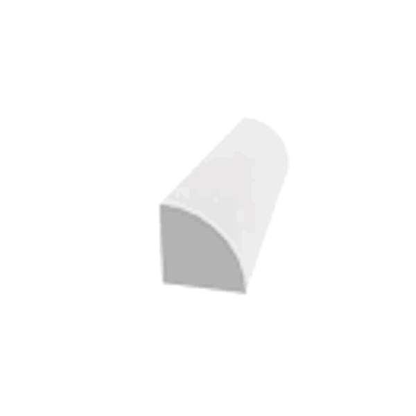 JELD-WEN PVC Quarter Round Molding 5 8 Inch White For Interior Trim
