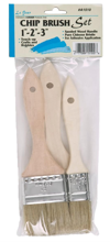 A1510 3 Piece Chip Brush Set