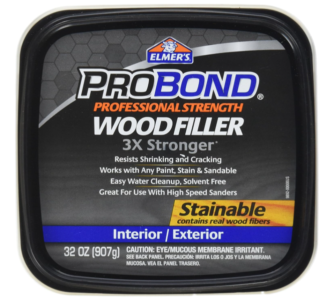 Elmer's Products P9892 Exterior Wood Filler 1 Qt