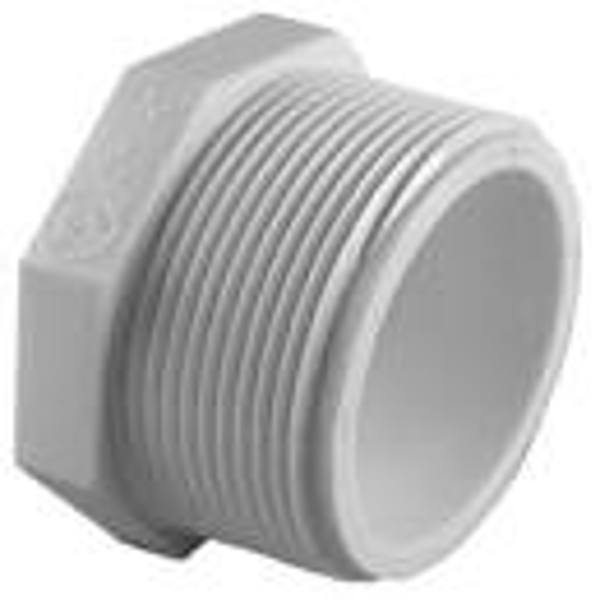 Genova Products 31839 Plug PVC 4 MIP Schedule 40