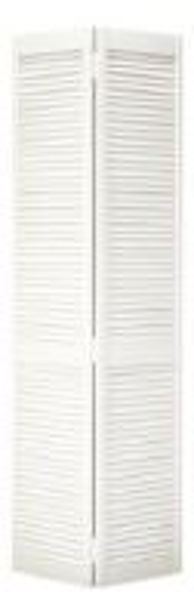 Masonite LOLPBF3068 Louver Over Louver Bifold Door 3/0 X 6/8 Primed Pine
