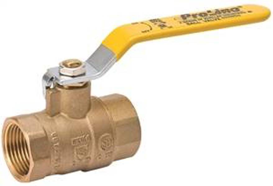 B&K Industries 107-828NL Full Port Ball Valve 2 FPT 600 PSI WOG 150 PSI WSP Forged Brass