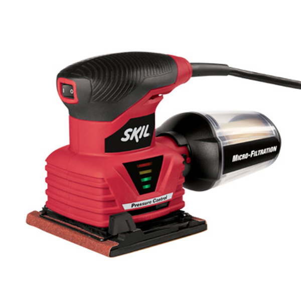 SKIL 7292-02 Palm Sander With Cord 1/4 In Sheet 14000 RPM 120 Volts