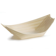 BAMDB5 Medium Wood Boat 5 1/4 In X 3 3/8 In