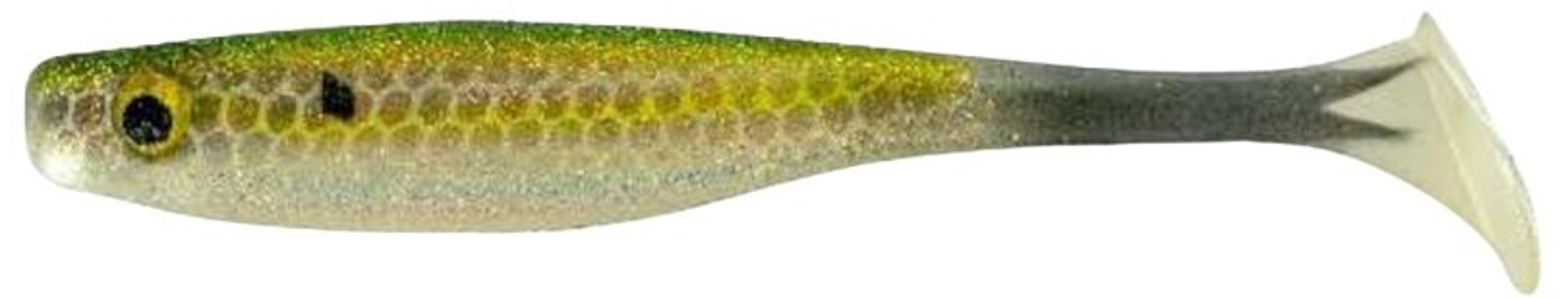 GSM BBB-35SWTM-07 Plastic Lure Suicide Shad Chartreuse