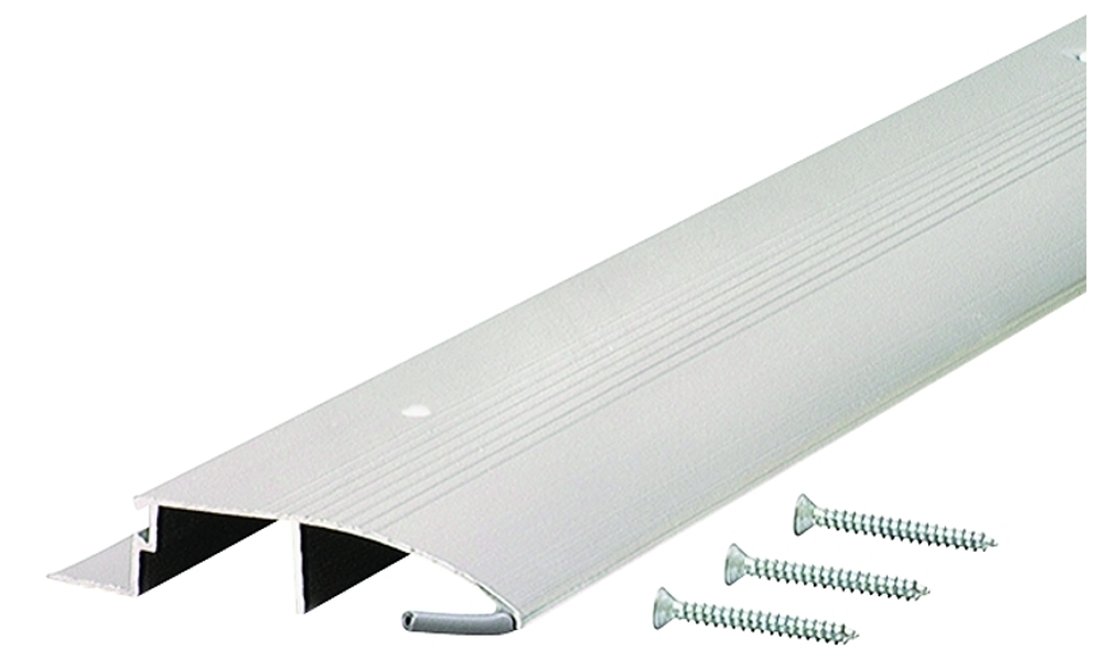 M-D Building Products 08599 Aluminum Threshold 36 In x 3-1/2 In with Insert