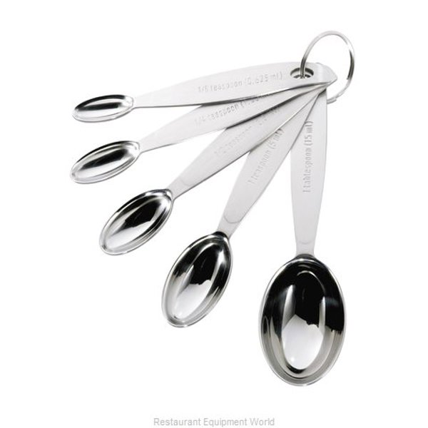 Browne Foodservice 747002 Measuring Spoons Stainless Steel