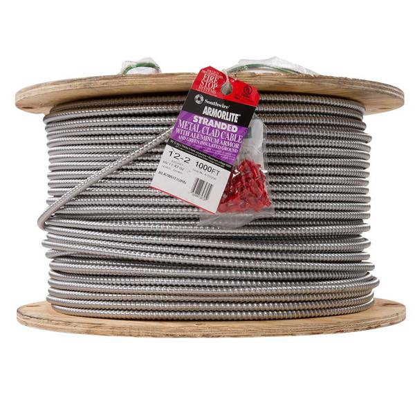 Cerrowire MC12-3STR-FT MC Cable 100 Ft Sold As Foot Only