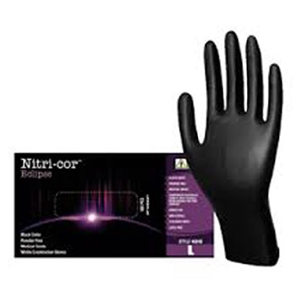 Cordova Gloves 4084BXL Nitrile Gloves XLarge Black