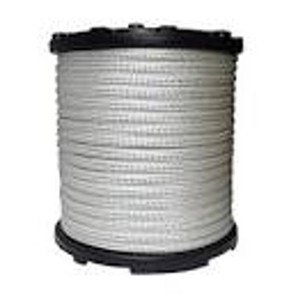 Miami Cordage 1 1/4 Inch 600 Foot White Nylon Rope Durable and Strong for Various Applications