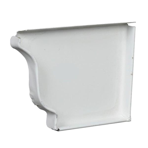 Amerimax Home Products 05557 Right Hand End Cap White