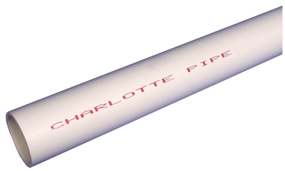 PVC040071000HC Charlotte PP 40345 PVC Pipe 3/4 In x 5 Ft Plain End Pressure Schedule 40 200 Per Bundle