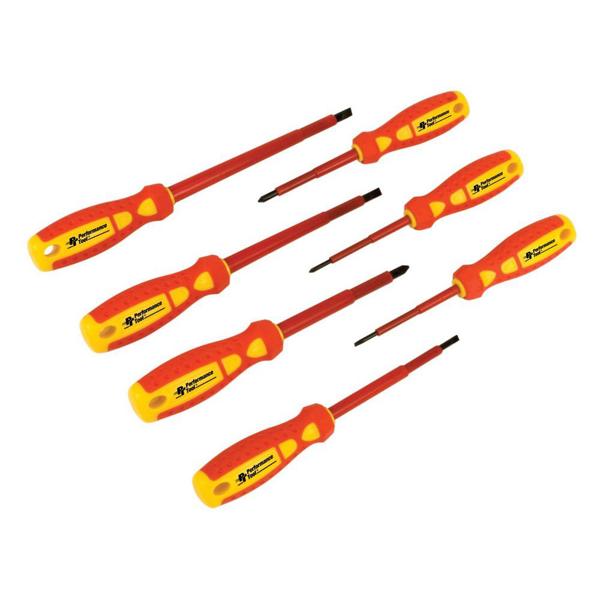 Performance Tools W30897 7 Piece Electrical Screwdriver Set