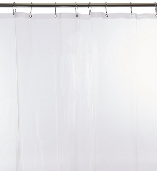 Carnation Home Furnishing SCEVA-6/26 Shower Curtain PEVA Shower Curtain Liners with Metal