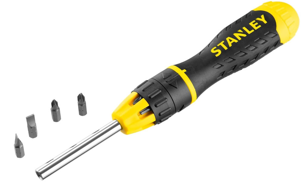 STANLEY TOOLS 68-010 Multi-Bit Ratchet Screwdriver