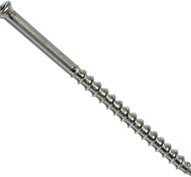 Hillman Group 47786 Square Drive Trim Screw 7X3 Stainless Steel