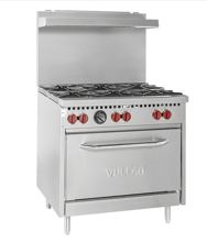 SX36-6BP Standard Oven 36 In 6 Burner Range