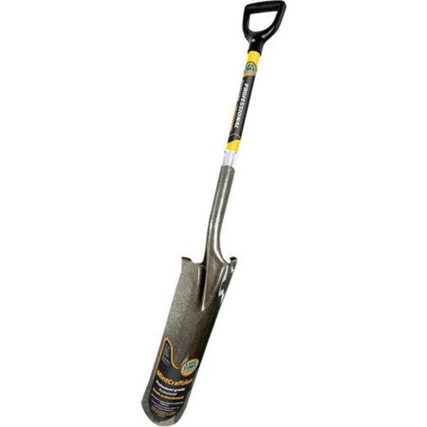 VULCAN 34890 Drain Spade Shovel 29 In Fiberglass Poly Handle Steel