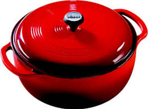 EC6D43 6 Qt Red Dutch Oven