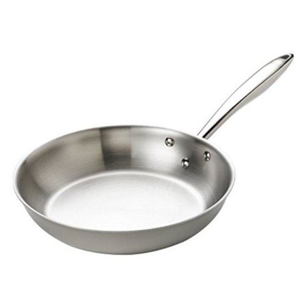 Browne Foodservice 5724094 Fry Pan 11 In Tri-Ply Stainless Steel