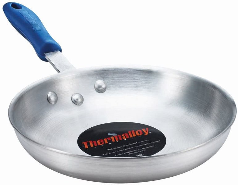 Browne Foodservice 5814807 Fry Pan 7 In Heavy Weight Aluminum with Silicone Sleeve