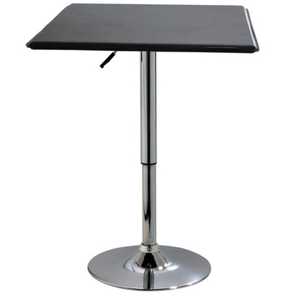 Buffalo Tools ATABLESQ Table 25 Square Adjustable Height Black Steel
