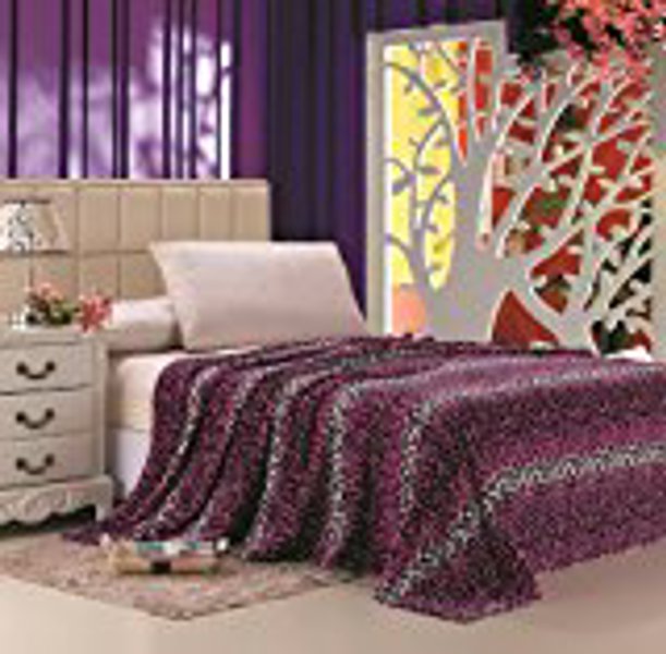 Plazatex Solid Microplush Blanket Queen Assorted Colors