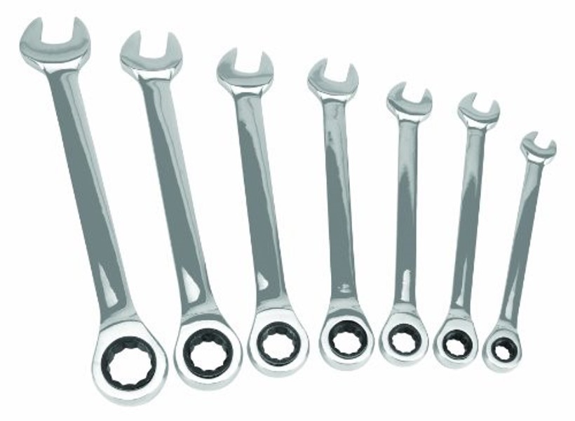Wilmar W1092 7 Piece Metric Ratcheting Wrench Set