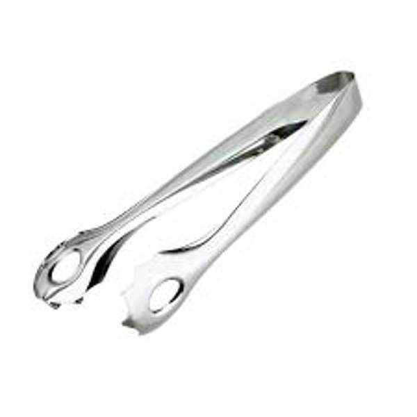 Browne Foodservice 57540 Bar Tongs 7 In Stainless Steel