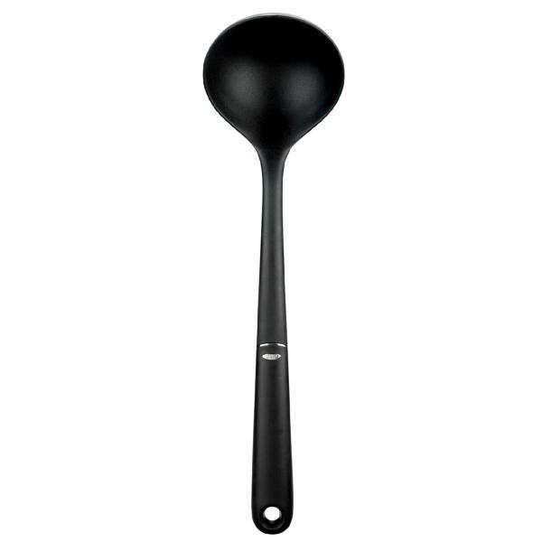 OXO INTERNATIONAL 1190800 Nylon Ladle 13 In Black Non-Stick