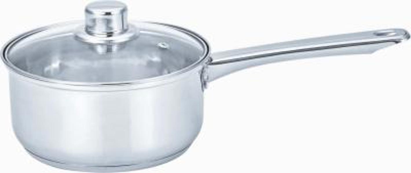 MBR Industries BC-53697 Sauce Pan 2 Qt Stainless Steel with Glass Lid
