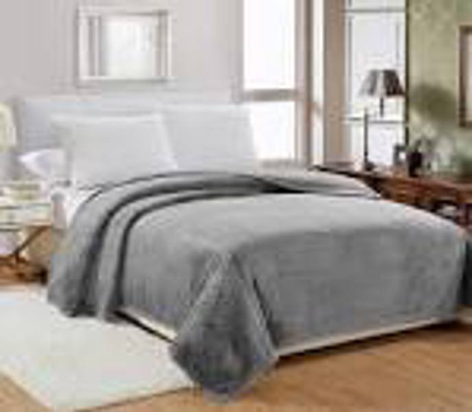 Plazatex Solid Microplush Blanket Full Assorted Colors Soft and Cozy Warm Fabric