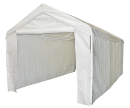 12000211010 10x20x6 Rectangular Car Port Tent Side Walls