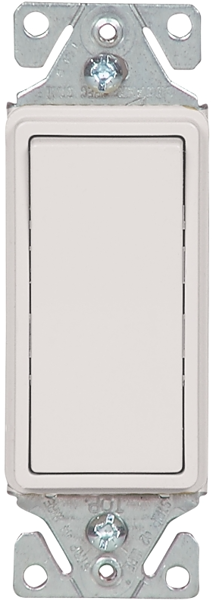 EATON-COOPER WIRING 7503W-BOX Quiet Rocker 3 Way Switch 15A White