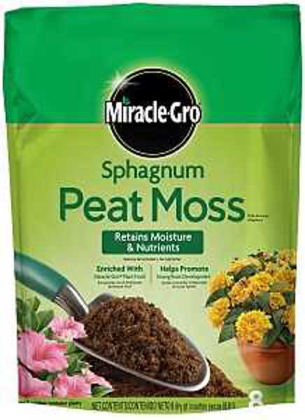 Scotts Company 85278430 Peat Moss 8 Qt Earthly Sphagnum