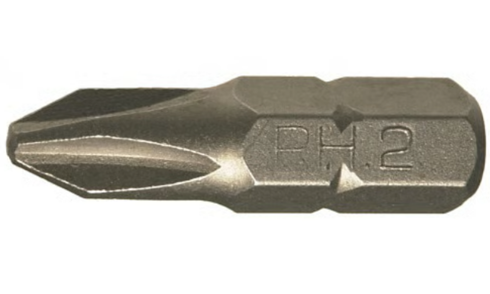 Hillman Group 706628 Phillips #2 Insert Bit Jar 1 Piece