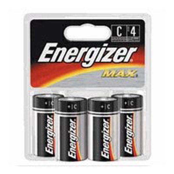 Energizer Battery E93BP-4 Rechargeable C Battery 4 Pack